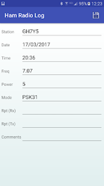 Image 0 for Ham Radio Log