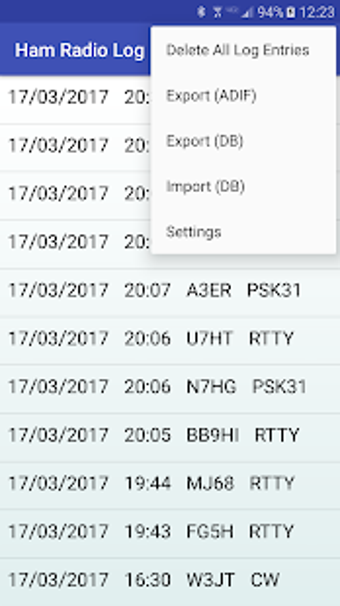 Image 0 for Ham Radio Log
