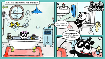Image 2 for Panda Babies Playhome Lit…