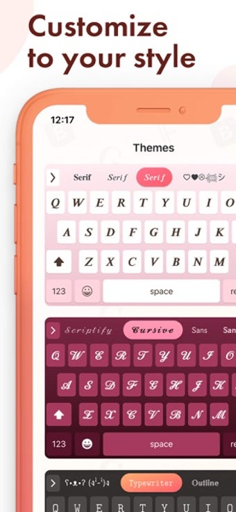 Imagen 2 para Epic Keyboard - Fonts & T…