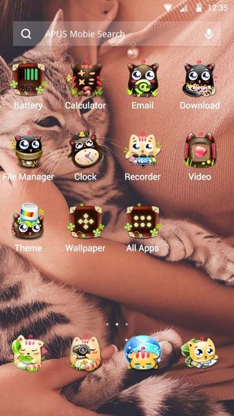 Image 0 for Cute Cats theme for APUS
