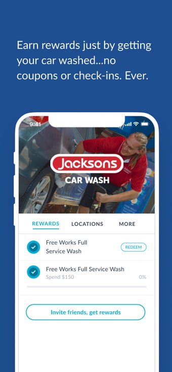 Image 1 for Jacksons Car Wash Rewards