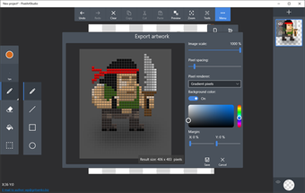 Imagen 1 para Pixel Art Studio for Wind…