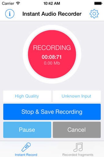 Imagen 0 para Instant Rec Lite: Audio R…