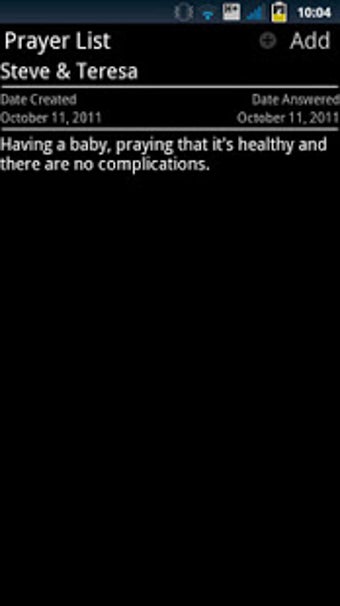 Image 2 for Prayer List