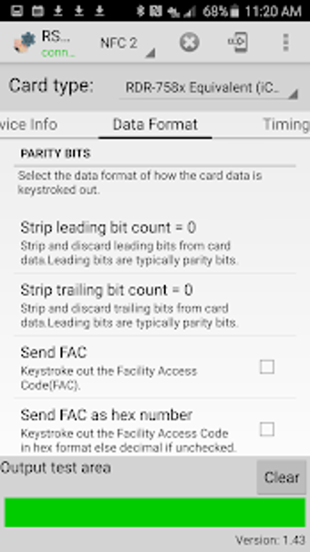 Imagen 2 para RS3 NFC Setup