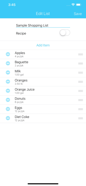 Image 2 for Grocery Listr | Lists