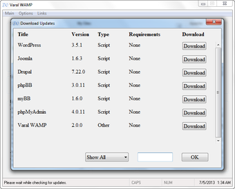 Image 3 for Varal WAMP