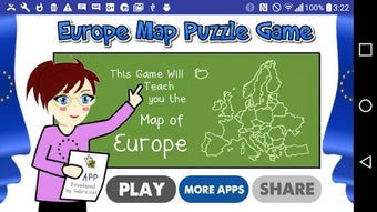 Image 0 for Europe Map Puzzle Drag & …