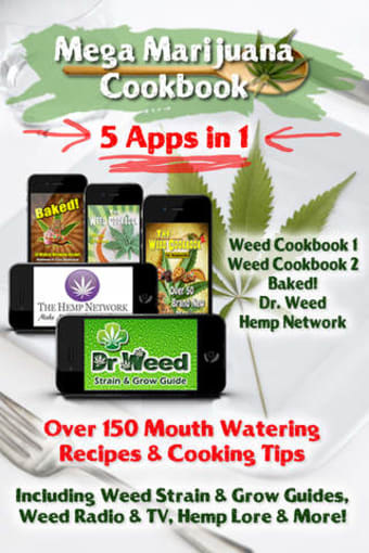 Image 0 for Mega Marijuana Cookbook -…