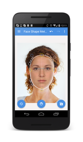 Imagen 0 para My Face Shape Meter |  ma…
