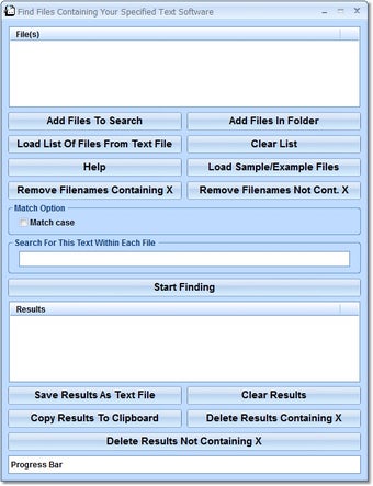 Image 0 for Find Files Containing You…