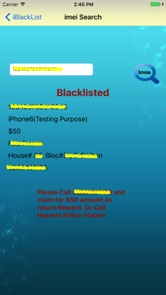 Image 1 for iMei Blacklist Checker