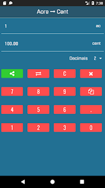 Imagen 0 para Acre to Cent Converter