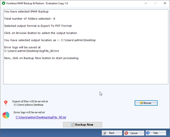 Imagen 0 para ViceVersa IMAP Backup & R…