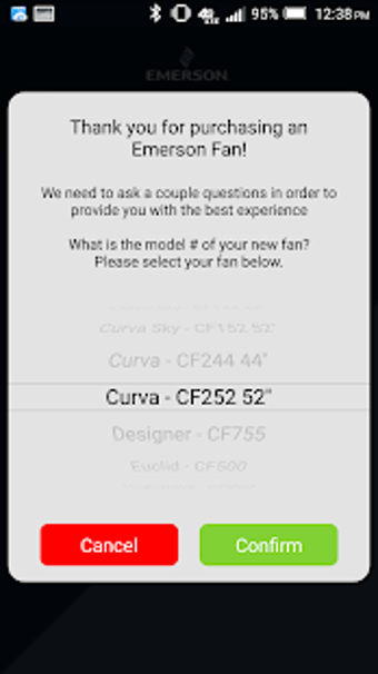 Imagen 1 para Emerson Ceiling Fan Contr…