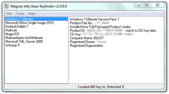 Image 0 for Magical Jelly Bean Keyfin…