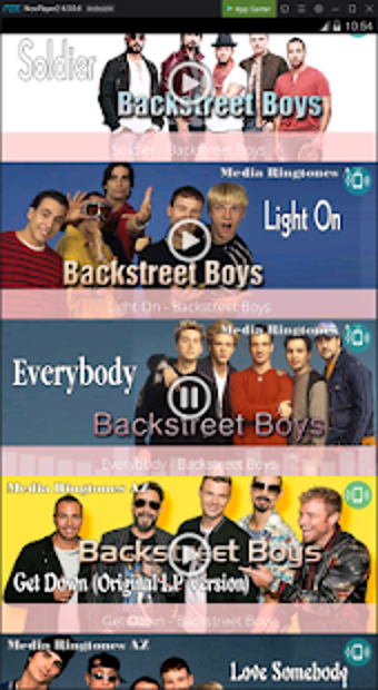 Image 1 for Backstreet Boys Best Ring…