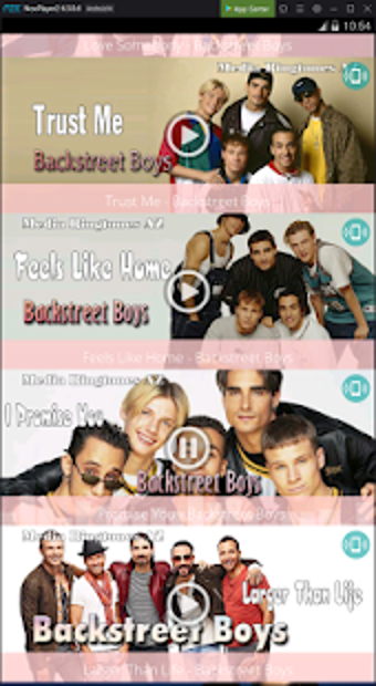 Image 0 for Backstreet Boys Best Ring…