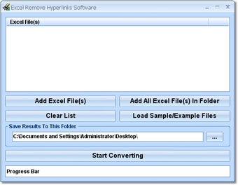 Image 0 for Excel Remove Hyperlinks S…