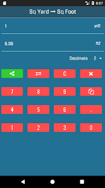Image 3 for Square Feet to Square Yar…