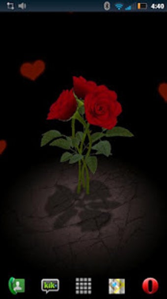Imagen 0 para 3D Rose Bouquet LWP Free
