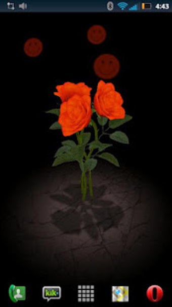 Imagen 1 para 3D Rose Bouquet LWP Free