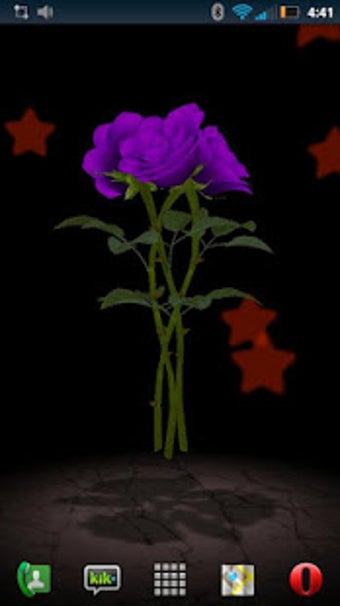 Imagen 2 para 3D Rose Bouquet LWP Free