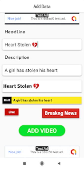 Imagen 2 para Breaking News Video Maker…