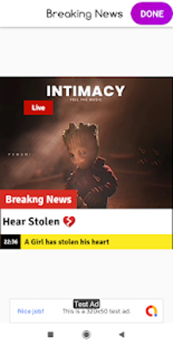 Imagen 1 para Breaking News Video Maker…