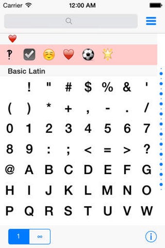 Image 0 for Unicode Character Map FRE…
