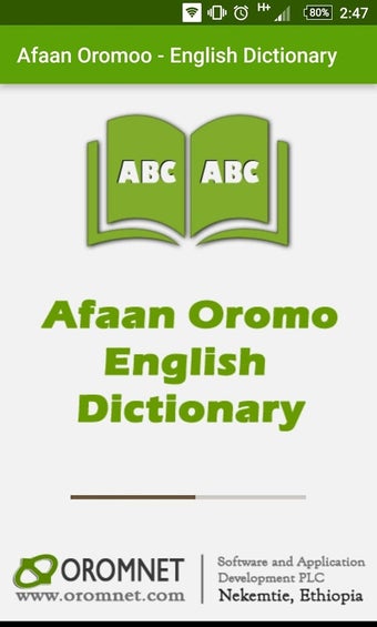 Imagen 0 para Afaan Oromoo English Dict…
