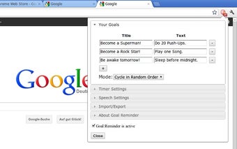 Image 0 for Goal Reminder