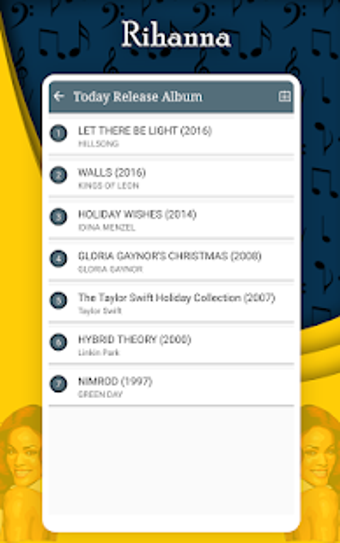 Imagen 2 para Music Player - Rihanna Al…