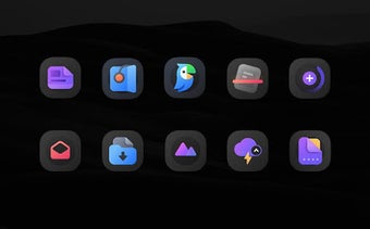 Image 1 for Bohemic NOIR - IconPack