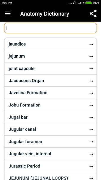 Image 0 for Anatomy Dictionary