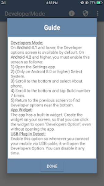 Imagen 2 para Developer Mode