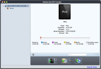 Image 0 for 4Media iPad PDF Transfer