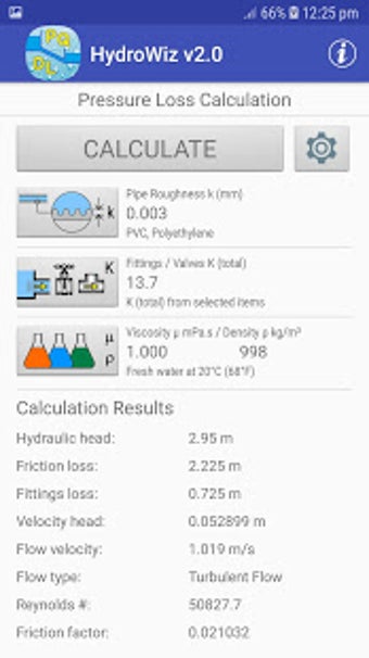 Image 1 for HydroWiz - Pipe Flow Hydr…
