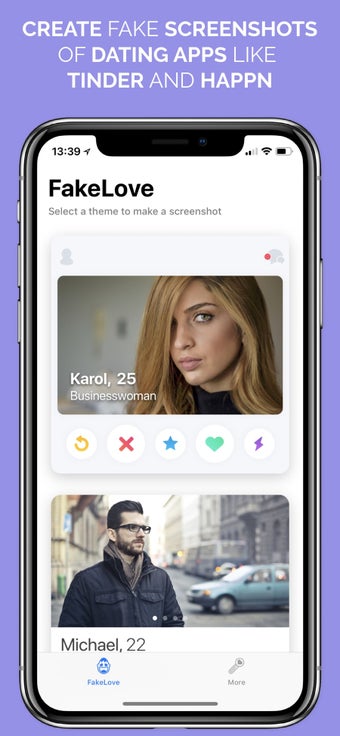 Image 0 for FakeLove - Fake Dating Ap…