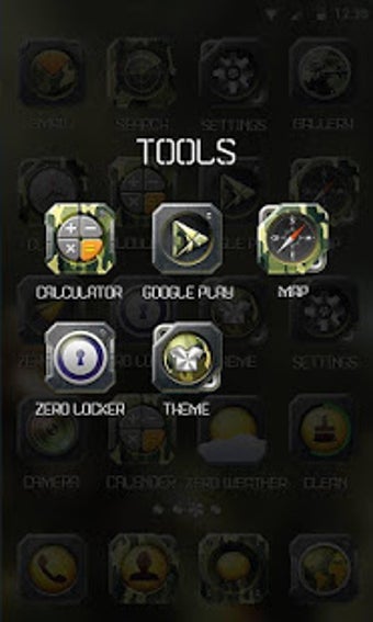 Imagen 1 para Camo Theme - ZERO Launche…