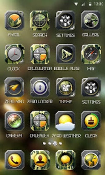 Imagen 0 para Camo Theme - ZERO Launche…