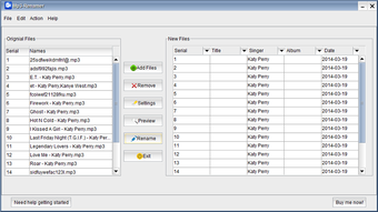 Image 0 for Mp3-Renamer