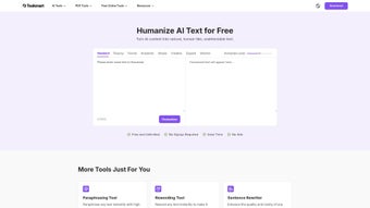 Image 0 for Toolsmart Humanize AI
