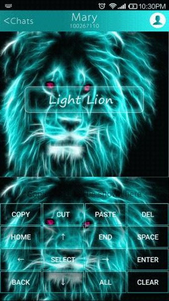 Imagen 1 para Light Lion Emoji Keyboard