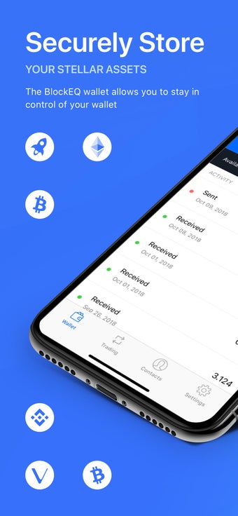 Image 0 for BlockEQ Stellar Wallet