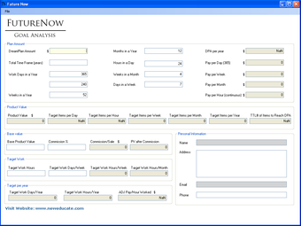 Image 0 for FutureNow Goal Analysis