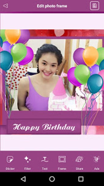Image 3 for Happy Birthday Photo Fram…
