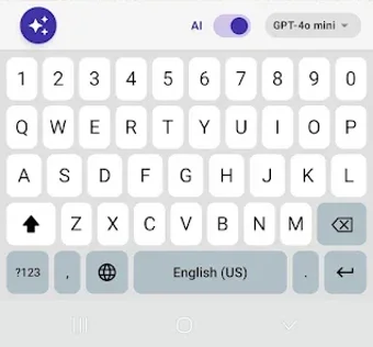 Image 0 for Thinking AI keyboard