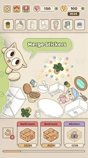 Image 0 for My Sticker Town: Merge  S…